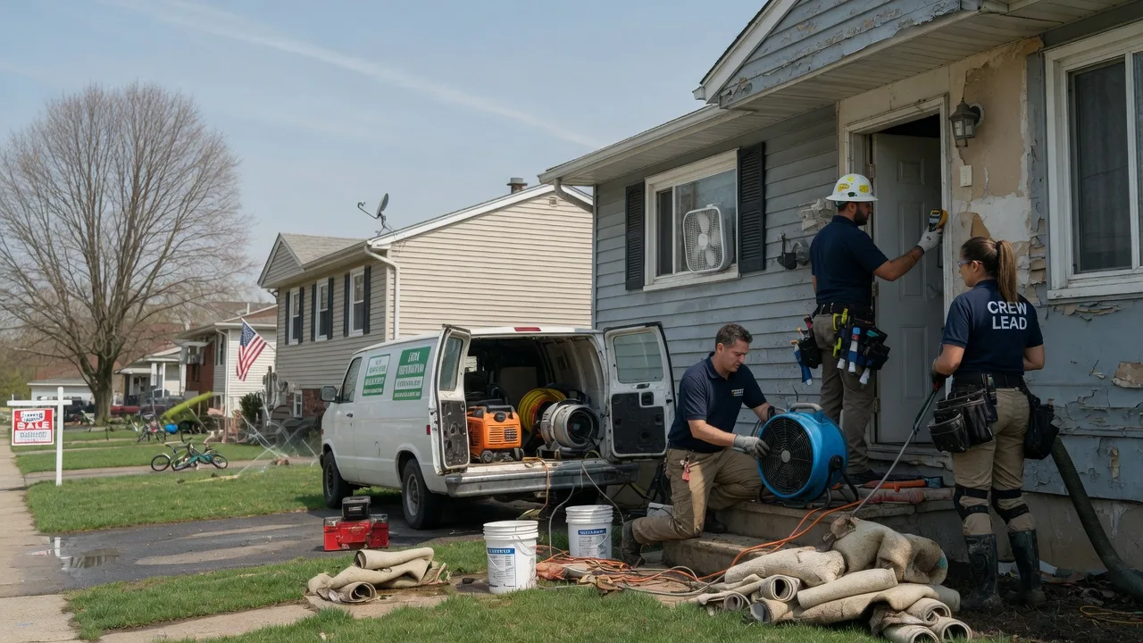 Flood Cleanup in Orlando, WV near me