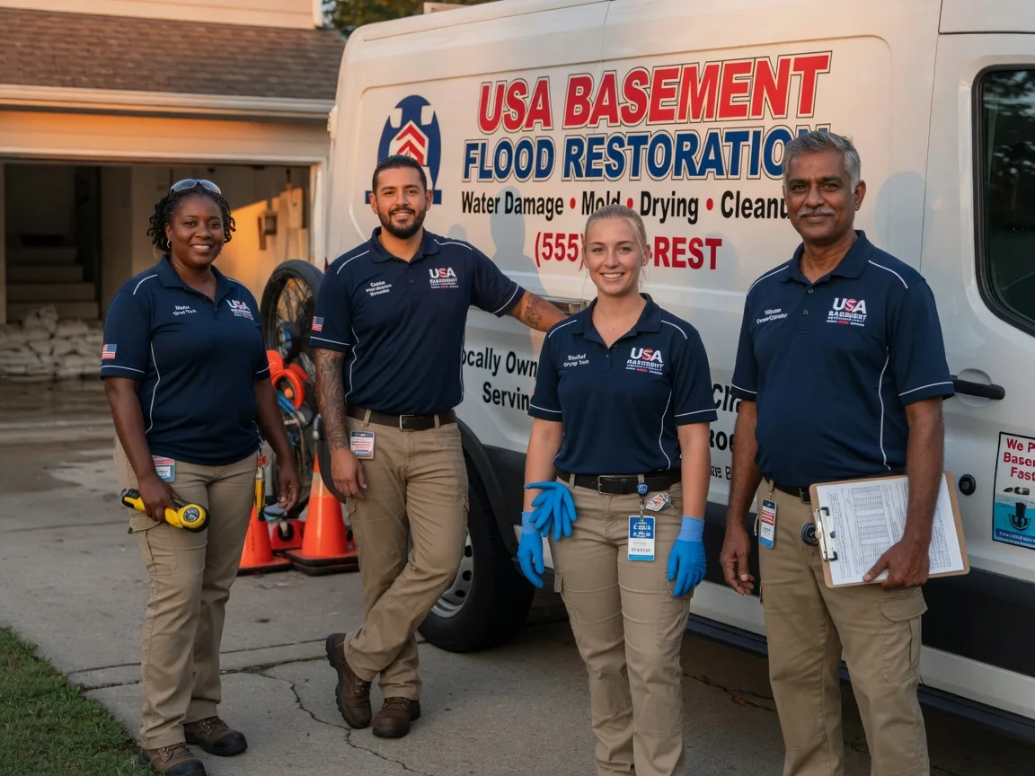 Basement Flood Cleanup company in Orlando, WV